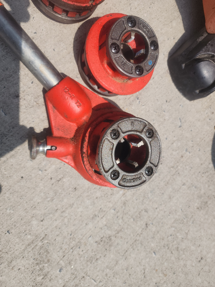 Ridgid Pipe Threading Die Set - photo 3