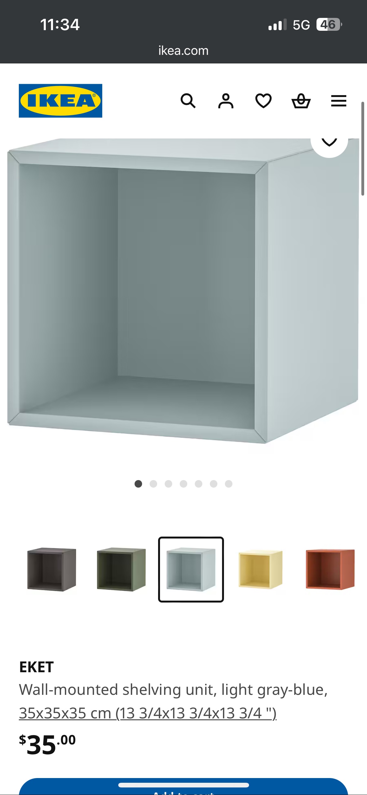 Wall Mounted Cube Shelves - photo 5