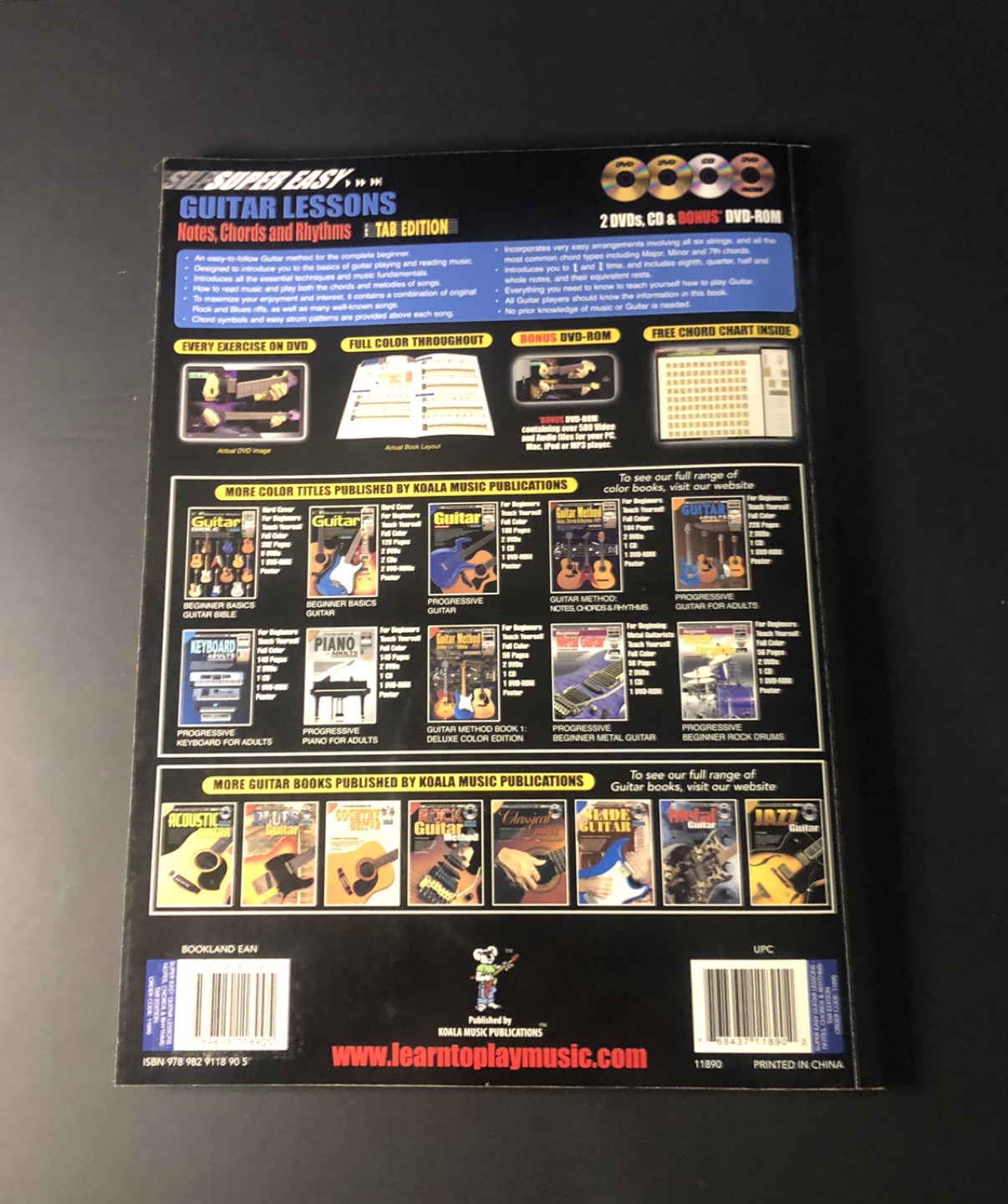 Easy Guitar Lesson Book with Follow Along Discs - photo 3