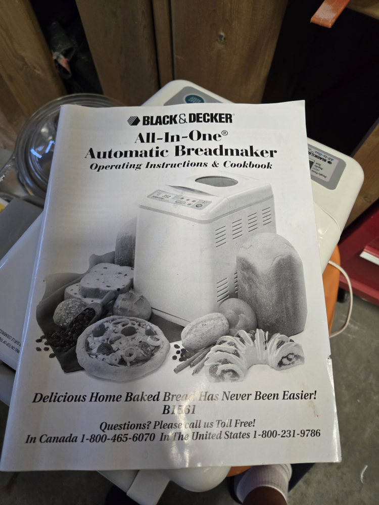 Black and decker all In one bread maker - photo 4