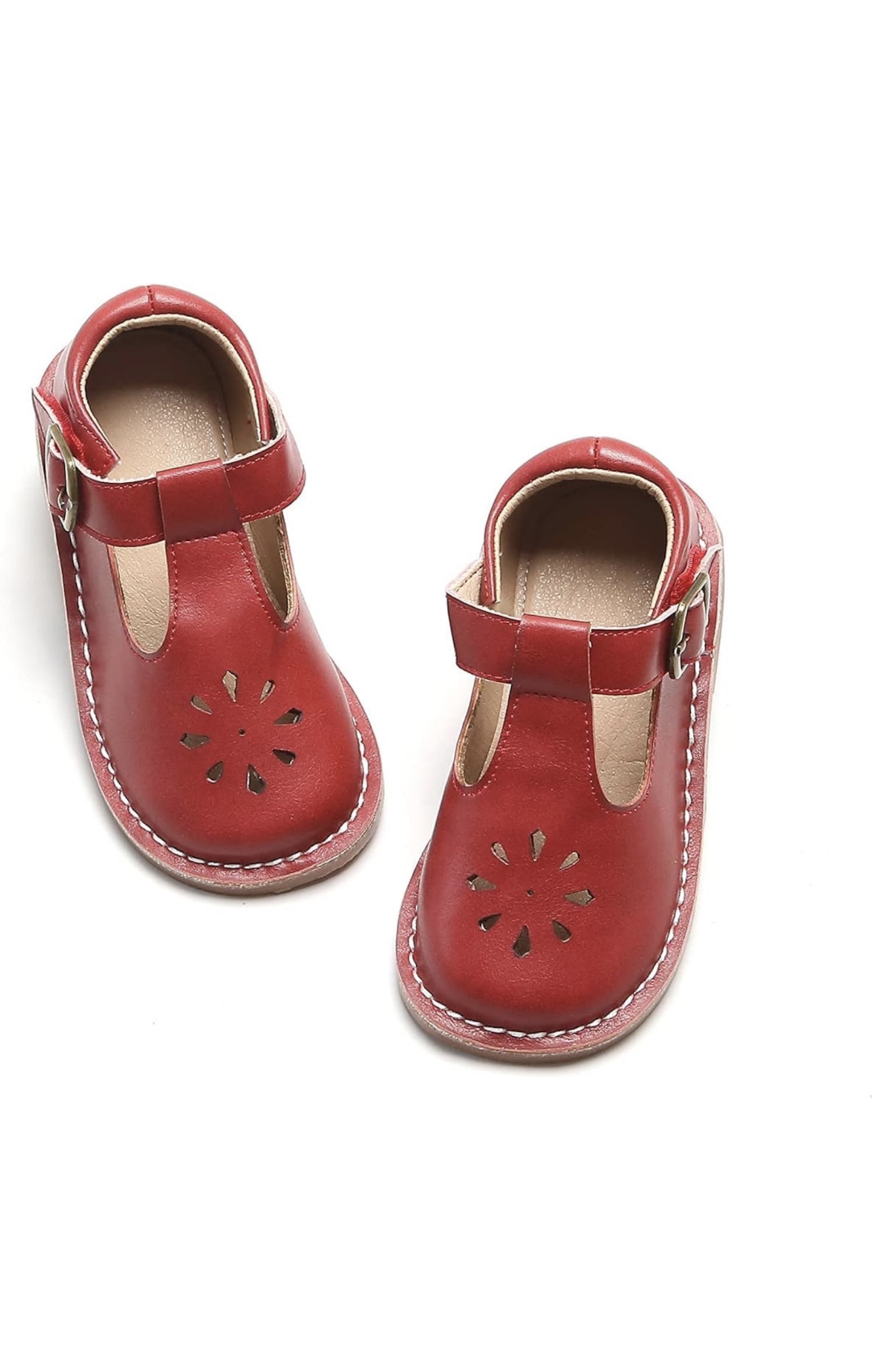 Estine toddler red shoes