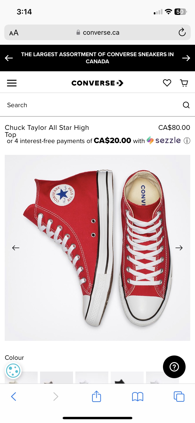 Converse Chuck Taylor All Star High Top image indicator(5)