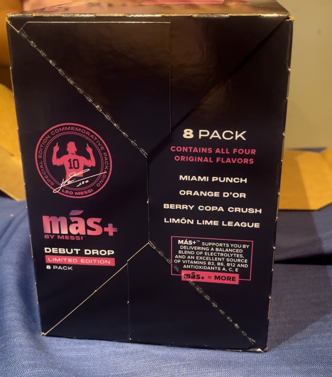Más+ by Messi  Debut Drop Limited Edition  8 Pack - photo 3