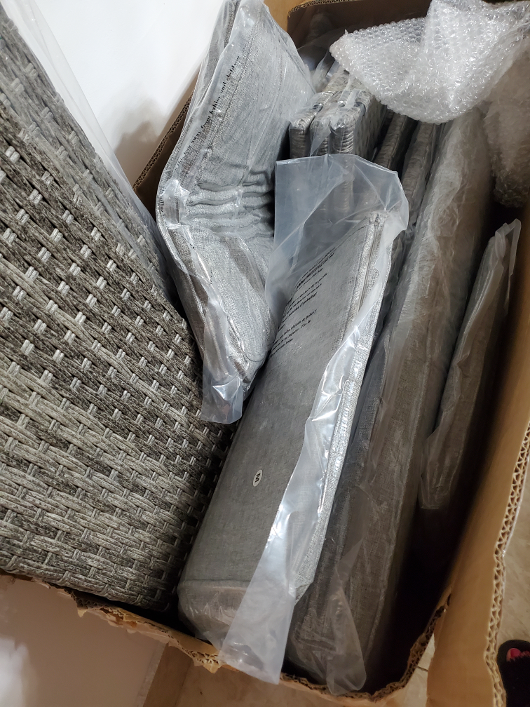 brand new never used still in the box patio furniture L shape - photo 3