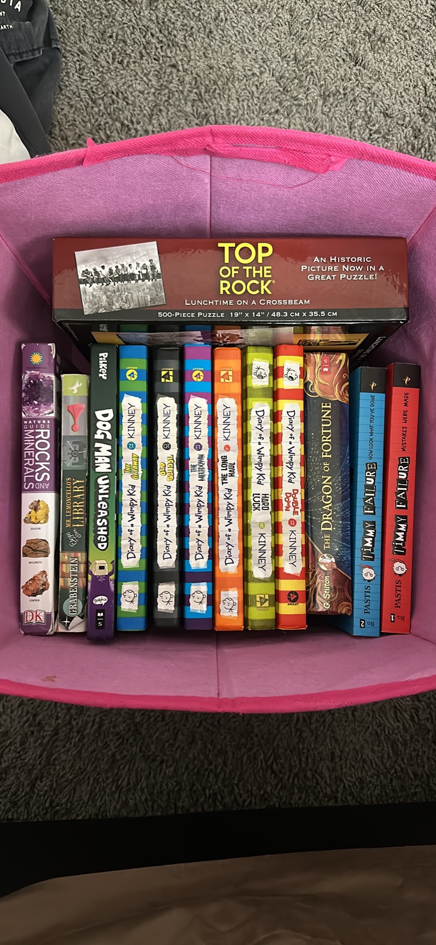 Kids books & a puzzle