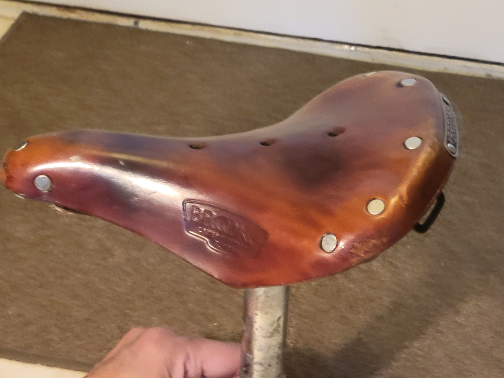 Brooks  standard leather bicycle seat