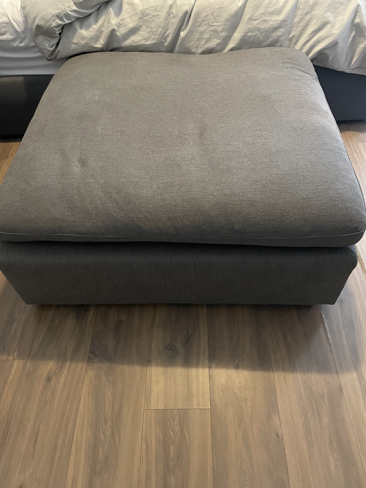 Structube 5 piece modular sectional sofa in grey - photo 2