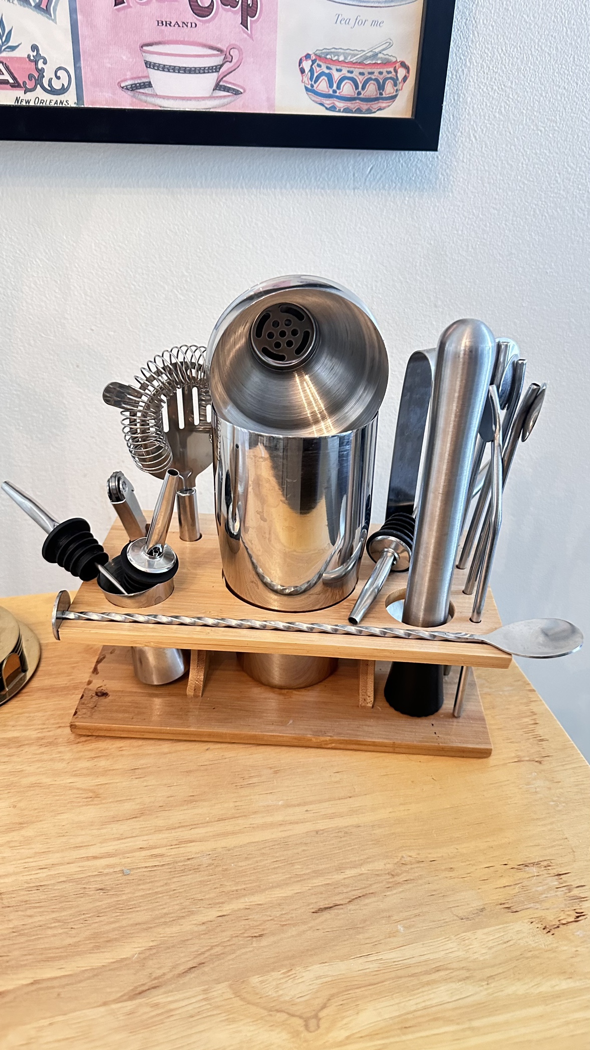 Bar Cart and Cocktail Making Kit - photo 3