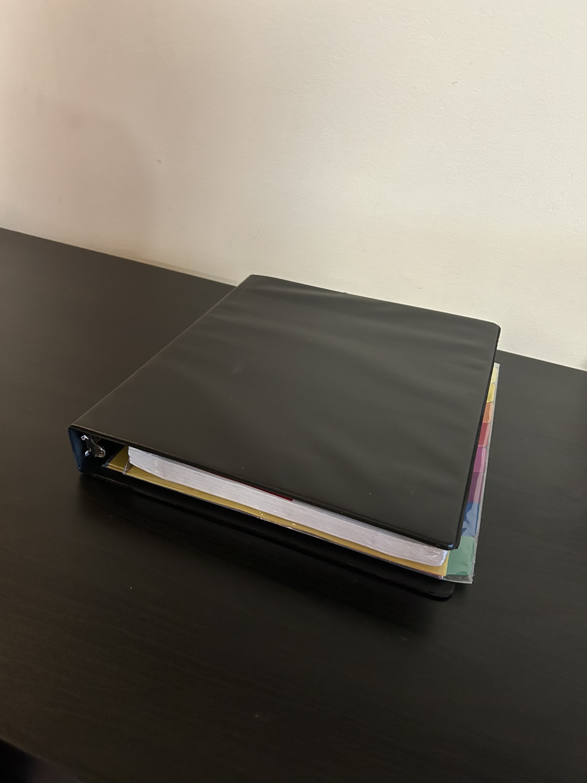 Binder, paper, pencils, sticky notes #freecycle