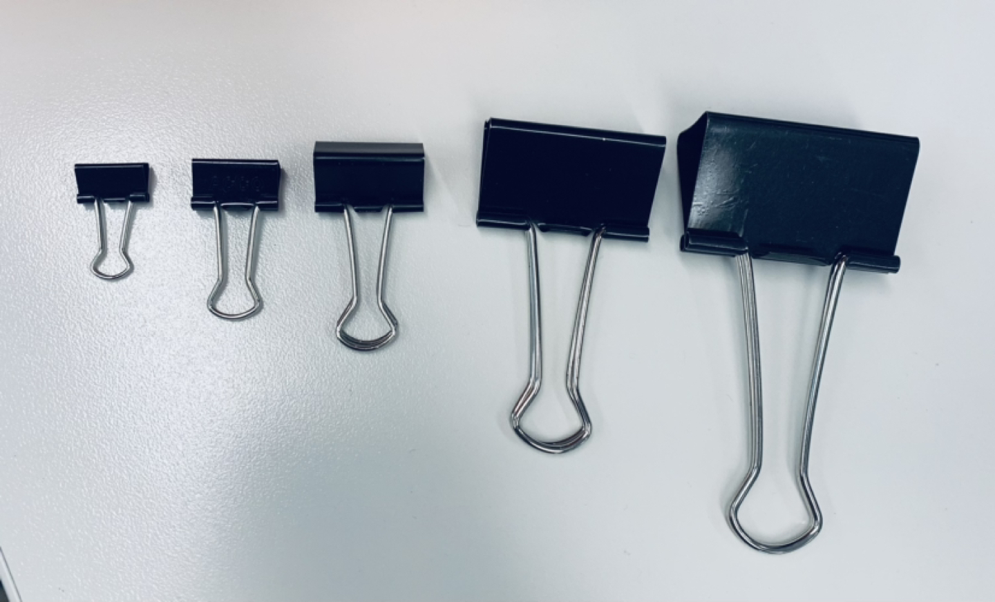 Bulldog Paperclips - 300 count various sizes - photo 2
