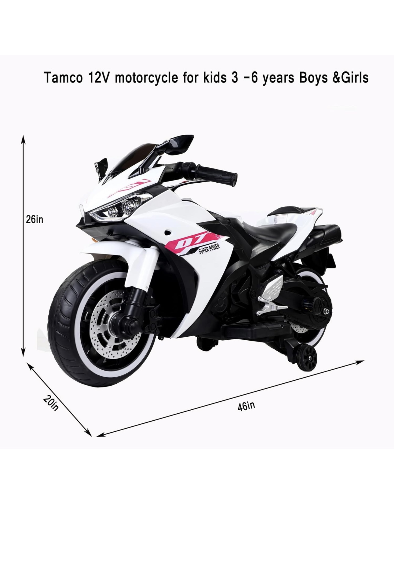 Children Electric Motorcycle (New in Box) - photo 5