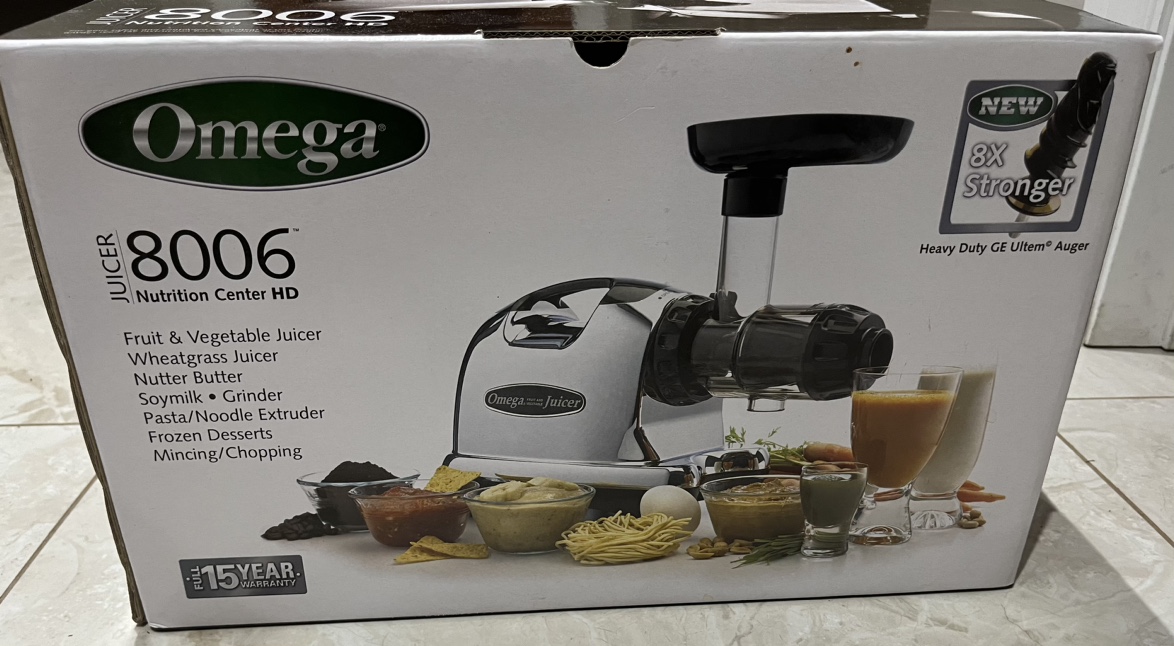 Omega J8006HDC Juicer - photo 2