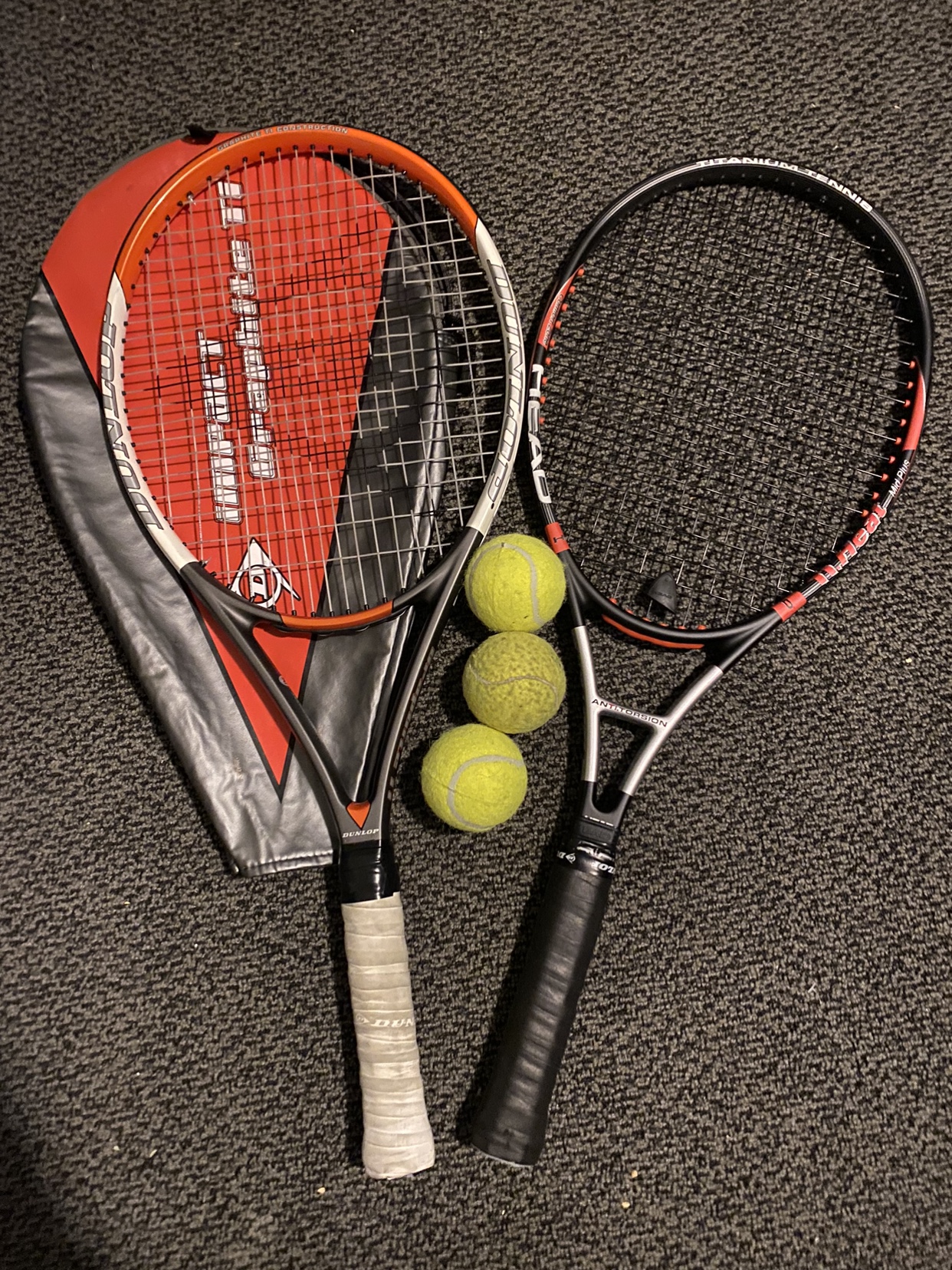 Pair of High Quality Tennis Racquets thumbnail