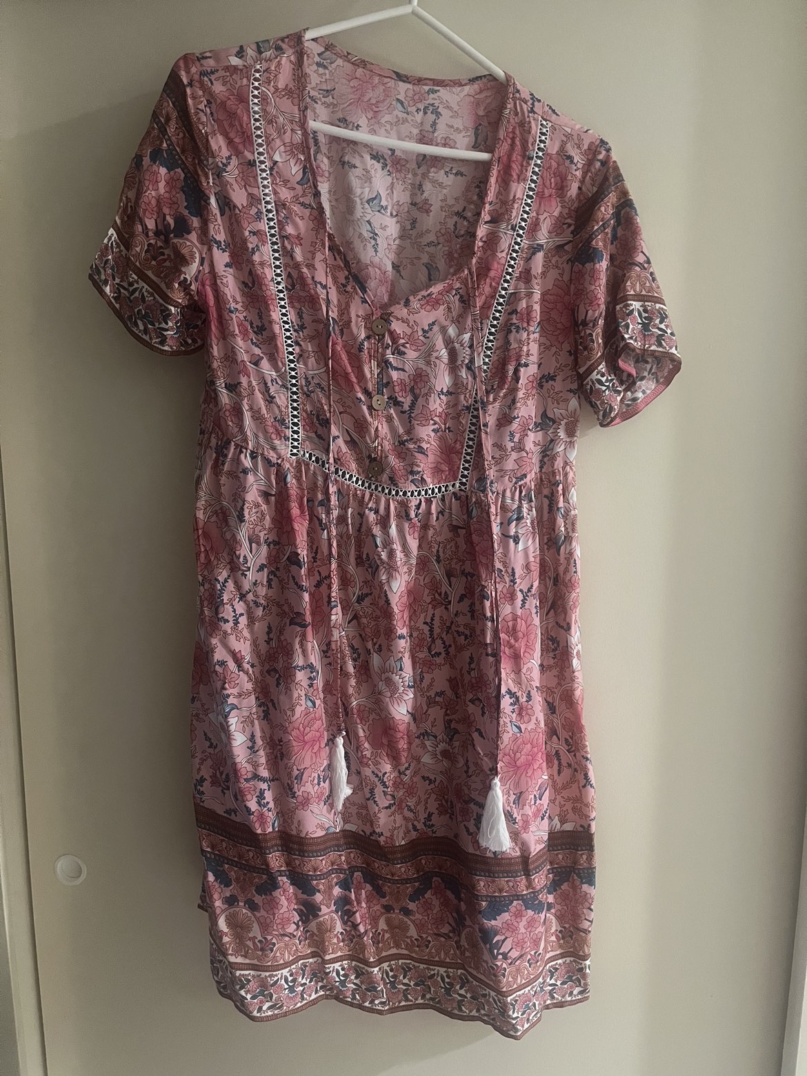 Bohemian summer dress thumbnail