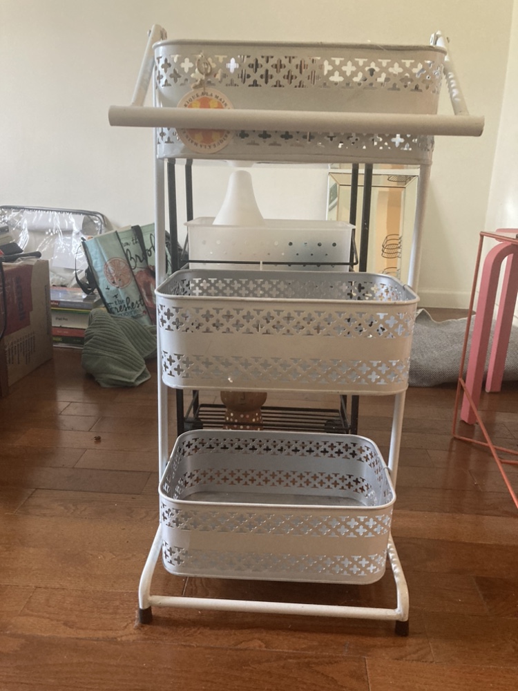Roller cart storage