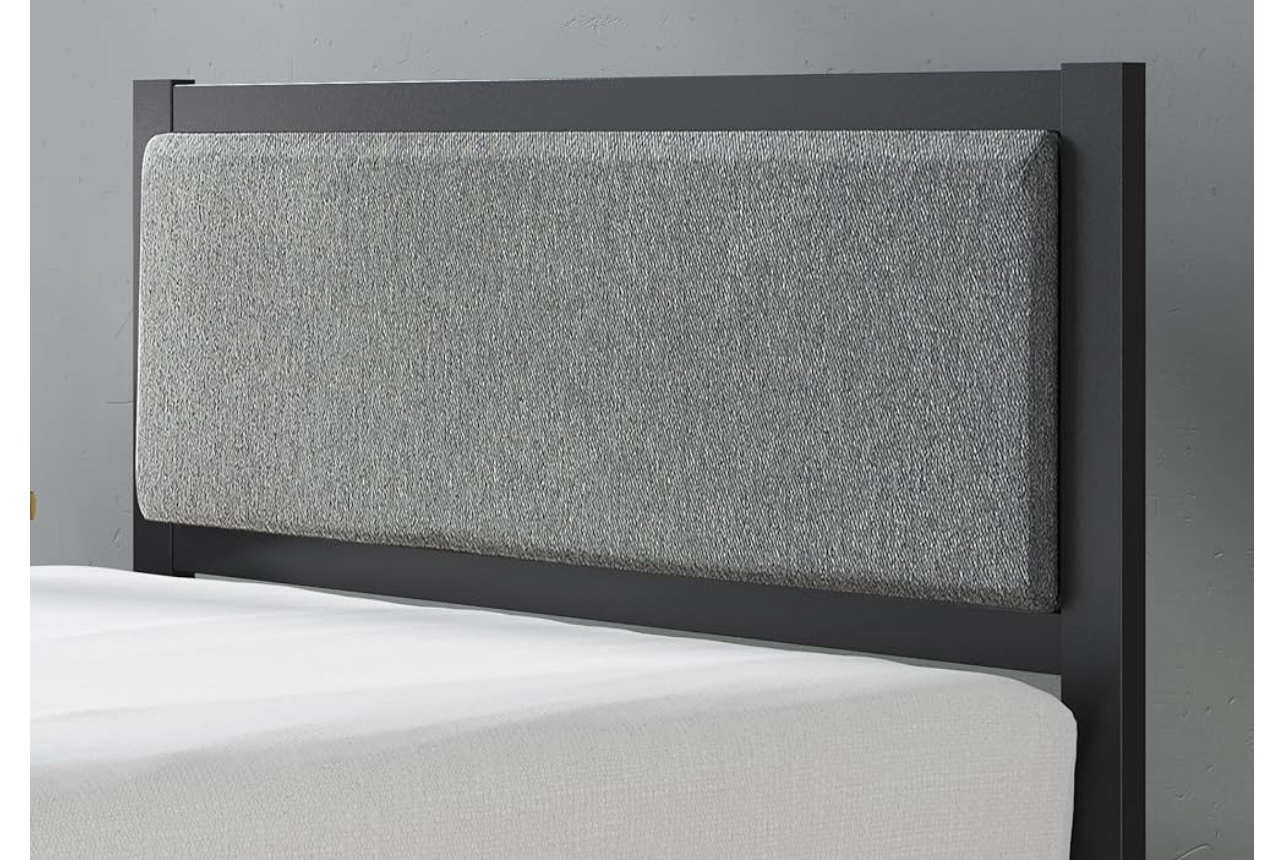 Bed frame available (Twin size)with head board strong - photo 2