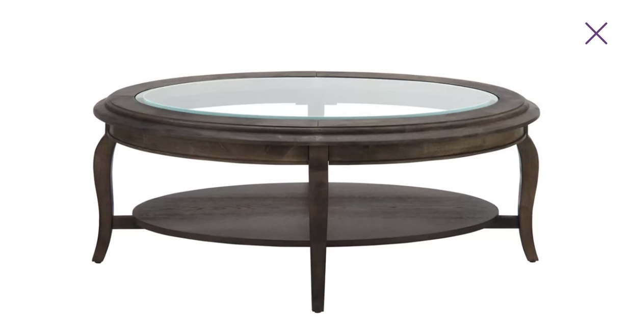 Renson Oval Cocktail Table - photo 5