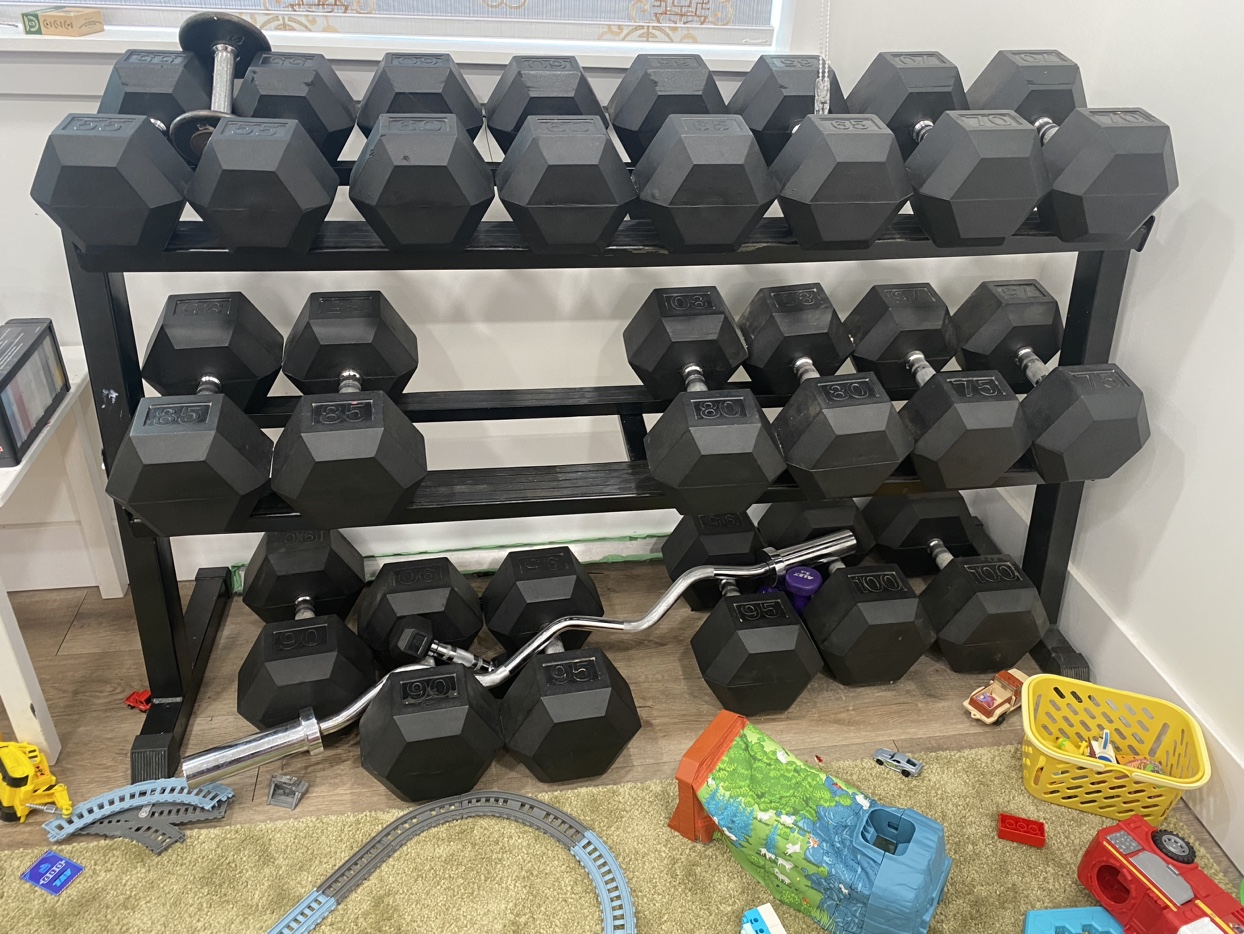 Cheap! dumbbell set, squat rack, cable & weight stack, ect - photo 2