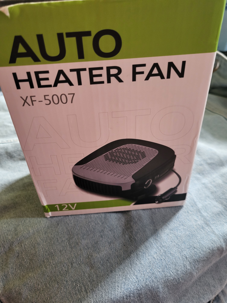 Auto heater fan