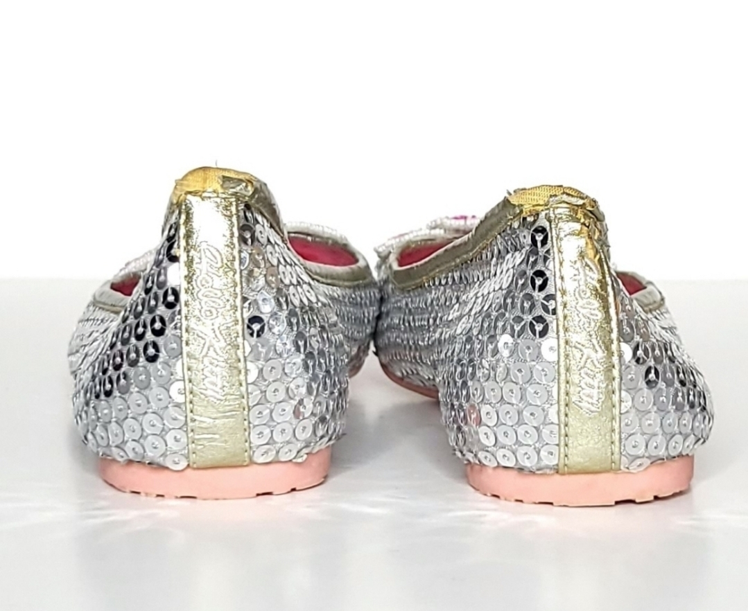 Hello Kitty Silver Sequinned Ballet Flats (minor flaws) image indicator(4)
