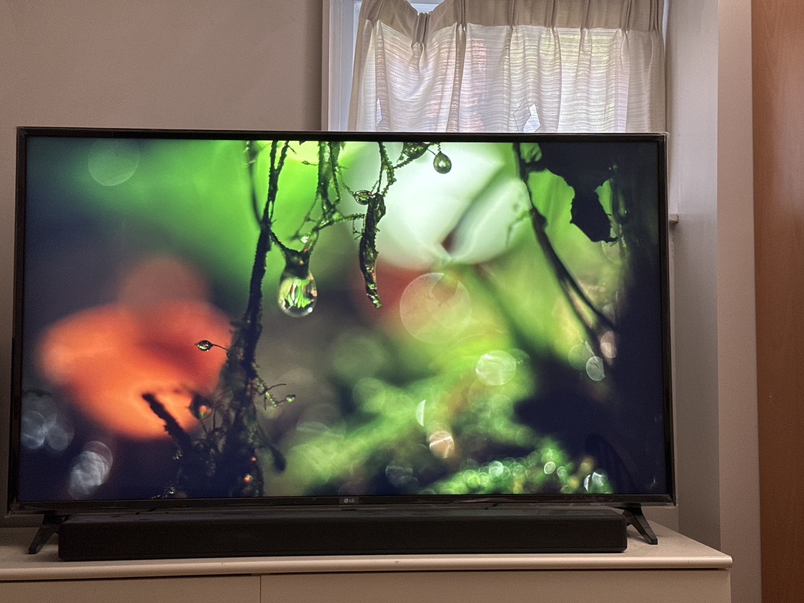 LG 55 inch 4K smart tv