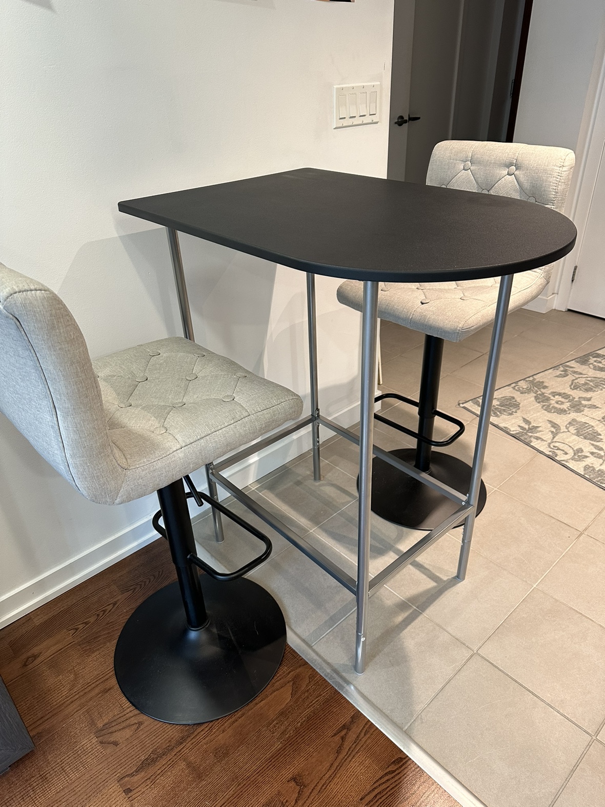 Bar Table, serves as standing work desk - photo 3