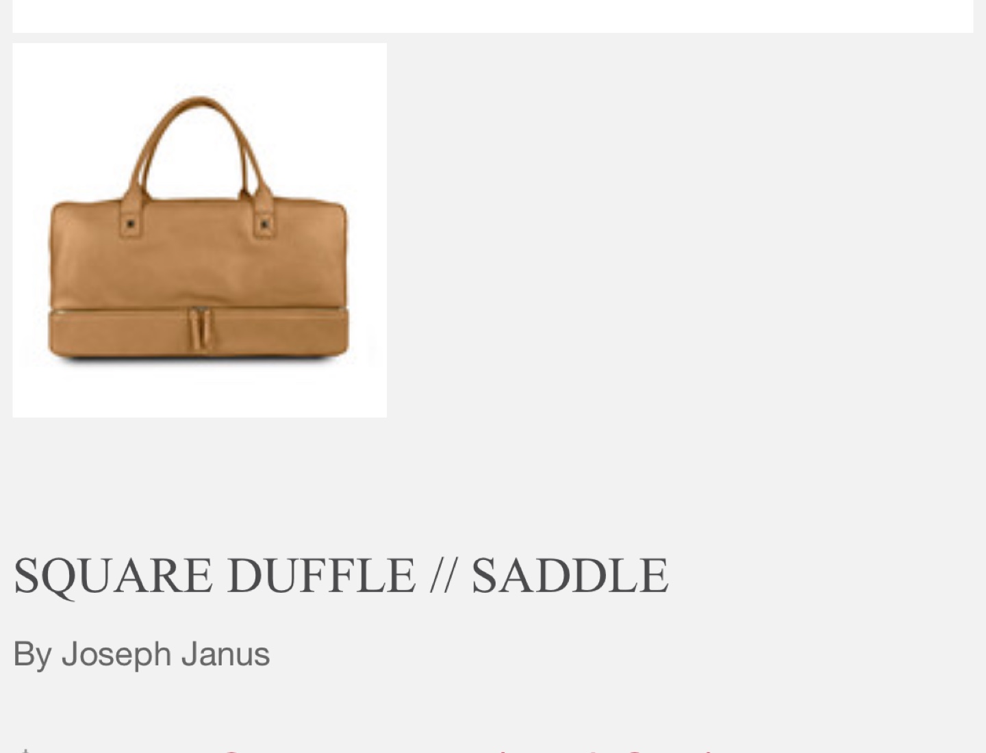 Bodhi  genuine leather weekend duffle bag - photo 2