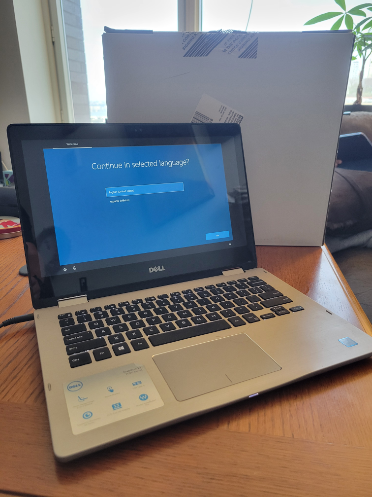 Dell Inspiron 13 2-in-1 laptop 7000 series