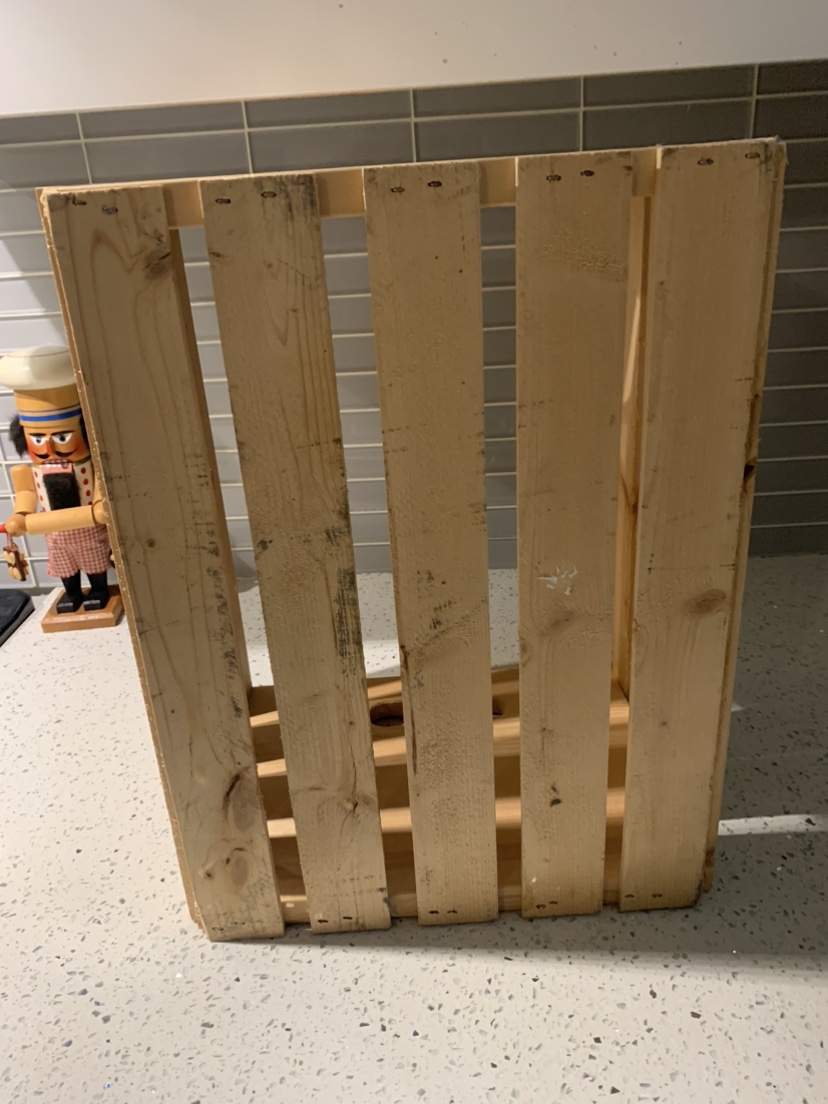 Wood crate storage box image indicator(4)
