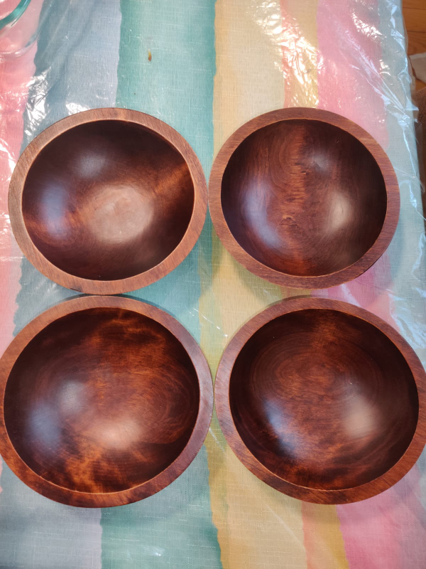 Wooden bowls