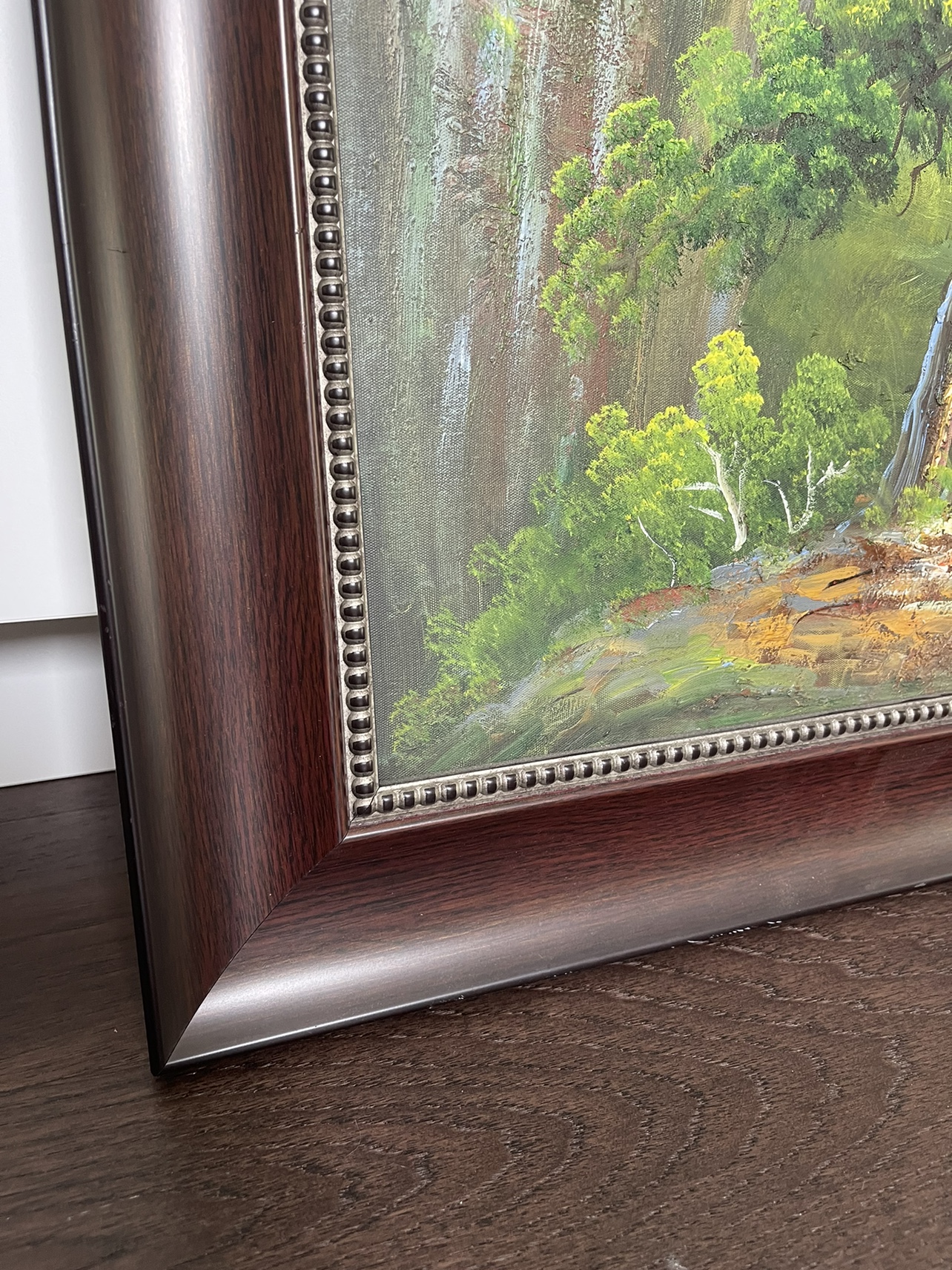 Framed painting 97x178 cm - photo 5