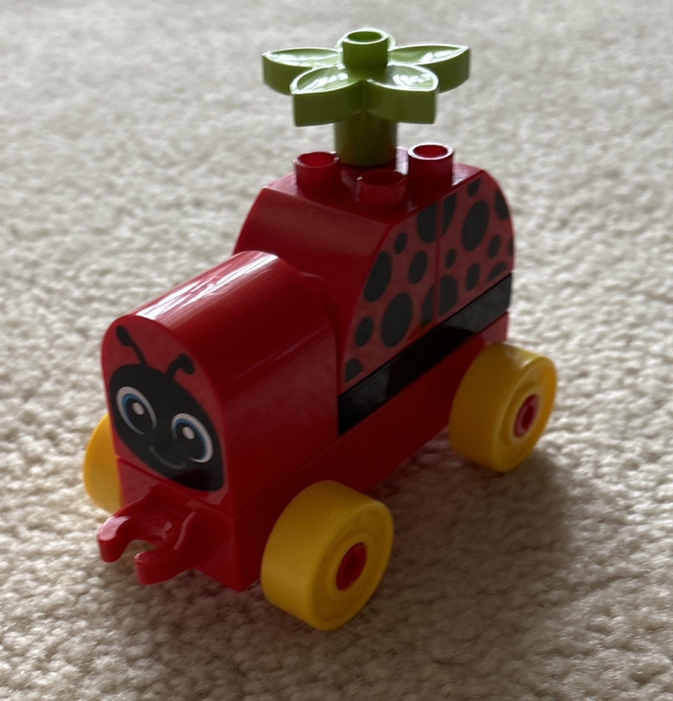 Retired Lego duplo ladybug train car