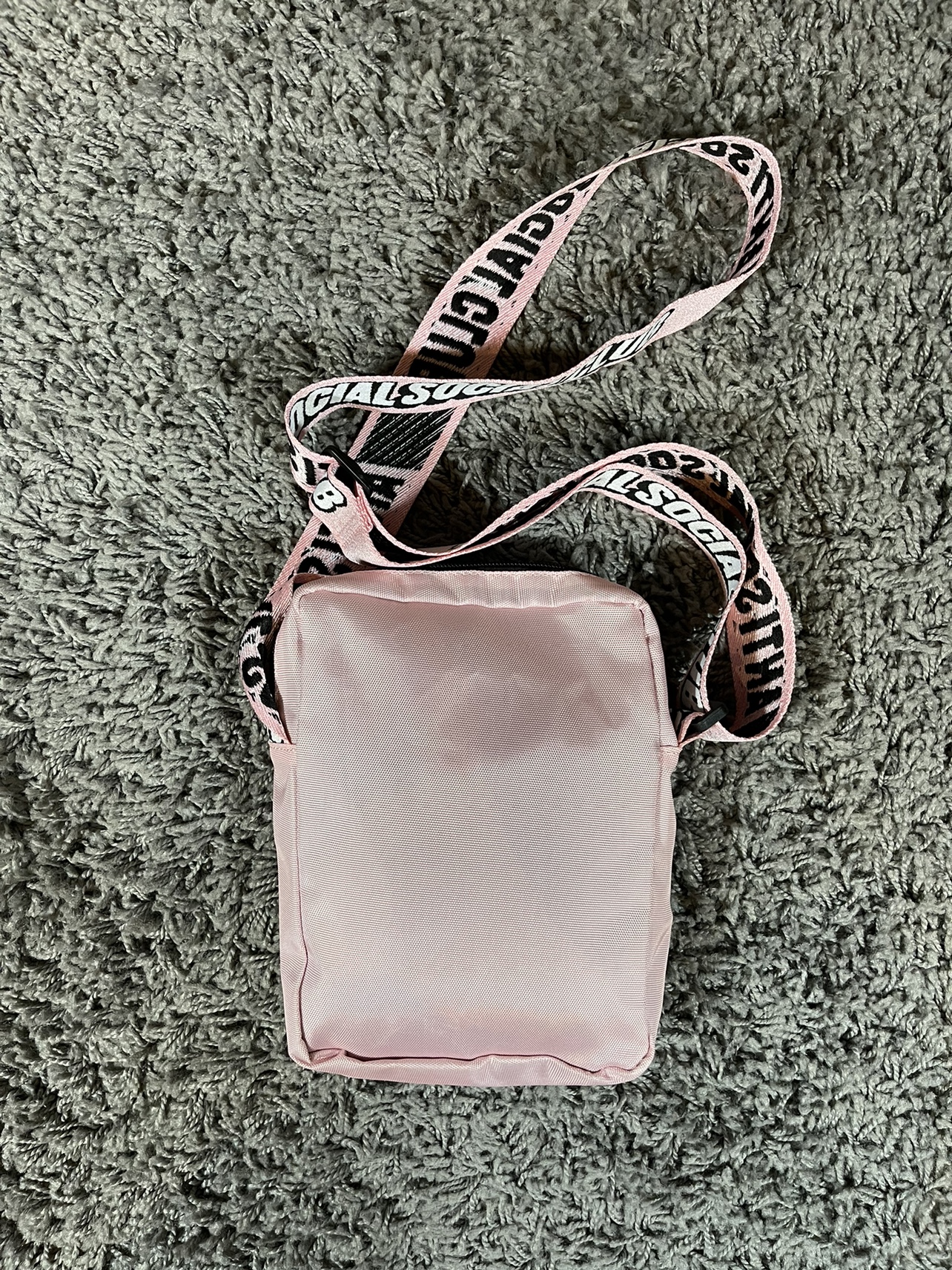 2018FW Anti Social Social Club ASSC Get Weird Side Bag Pink image indicator(4)