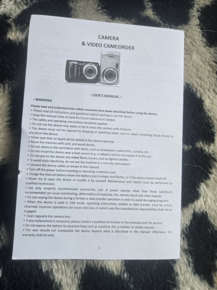 digital video camera image indicator(3)