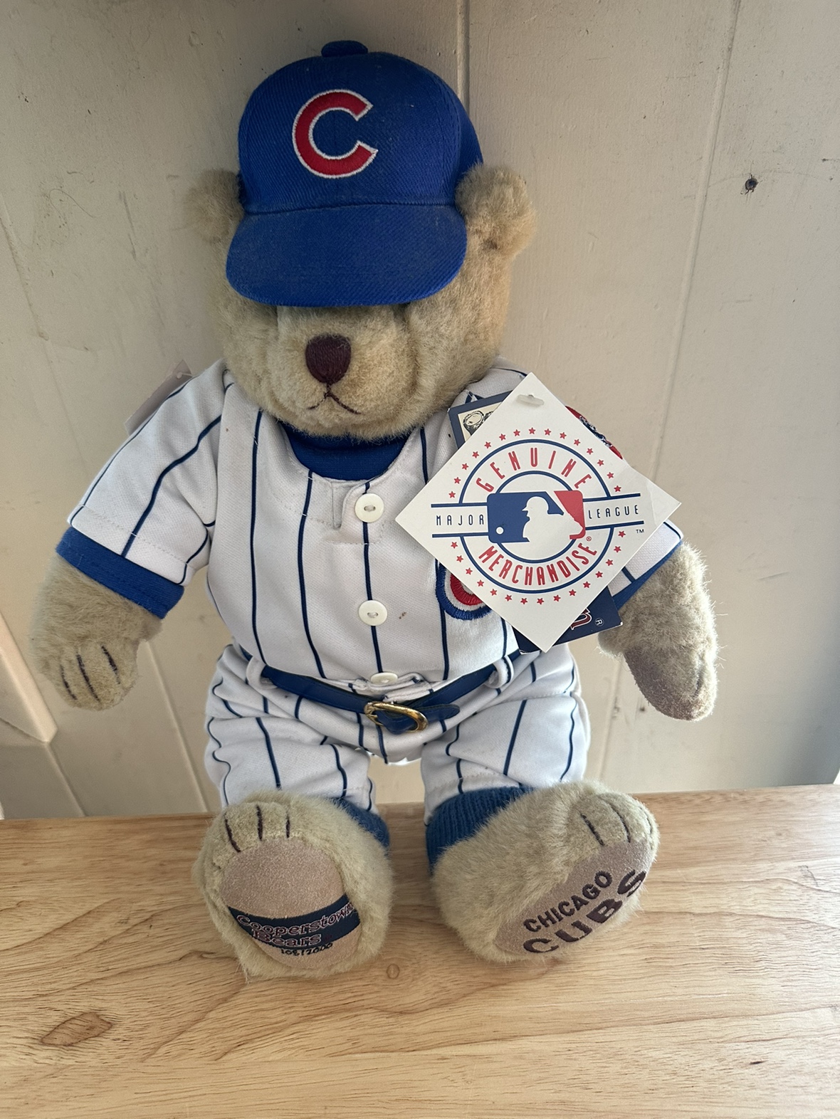 Chicago Cubs Cooperstown limited edition numbered bear