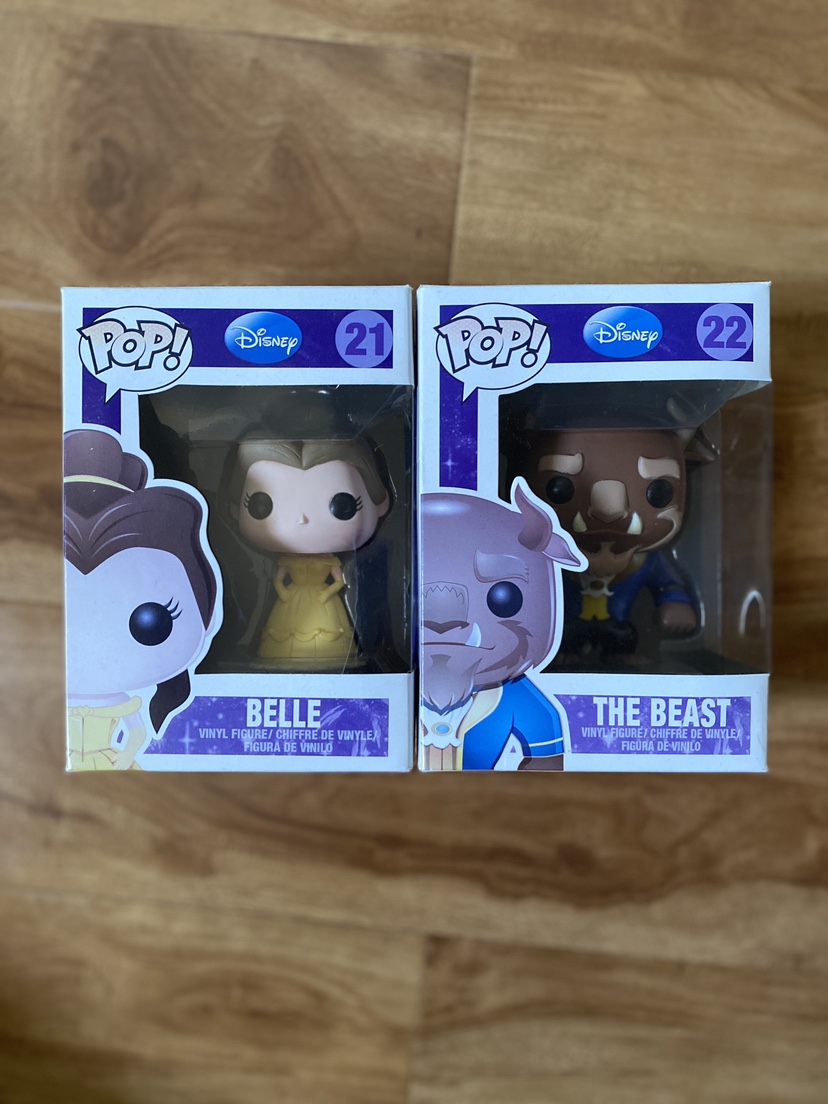 ⚽️ Funko Pop Beauty & The Beast No. 21 and 22 thumbnail