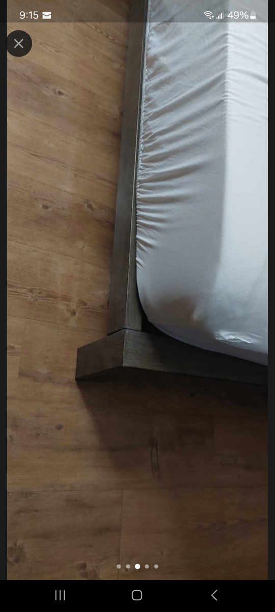 King size platform bed frame - photo 5