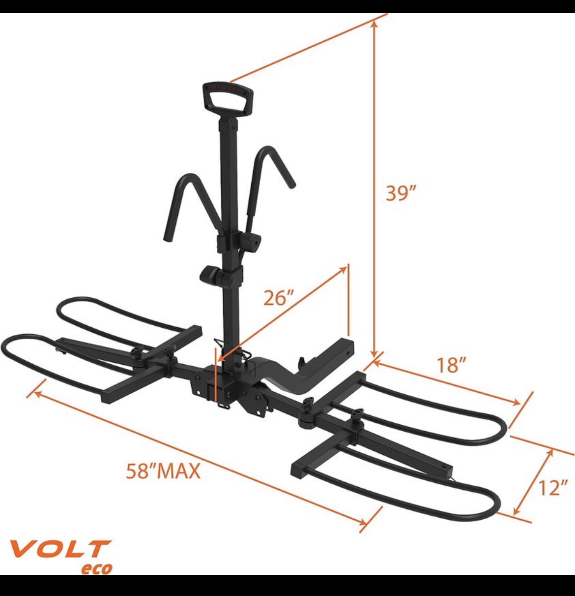 E Bike Hitch Mounted Platform - photo 2