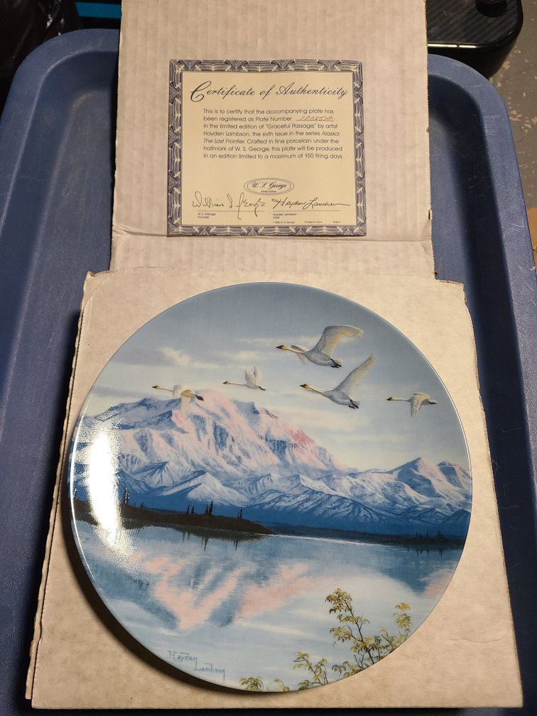 "Gracious Passage" Collector Plate