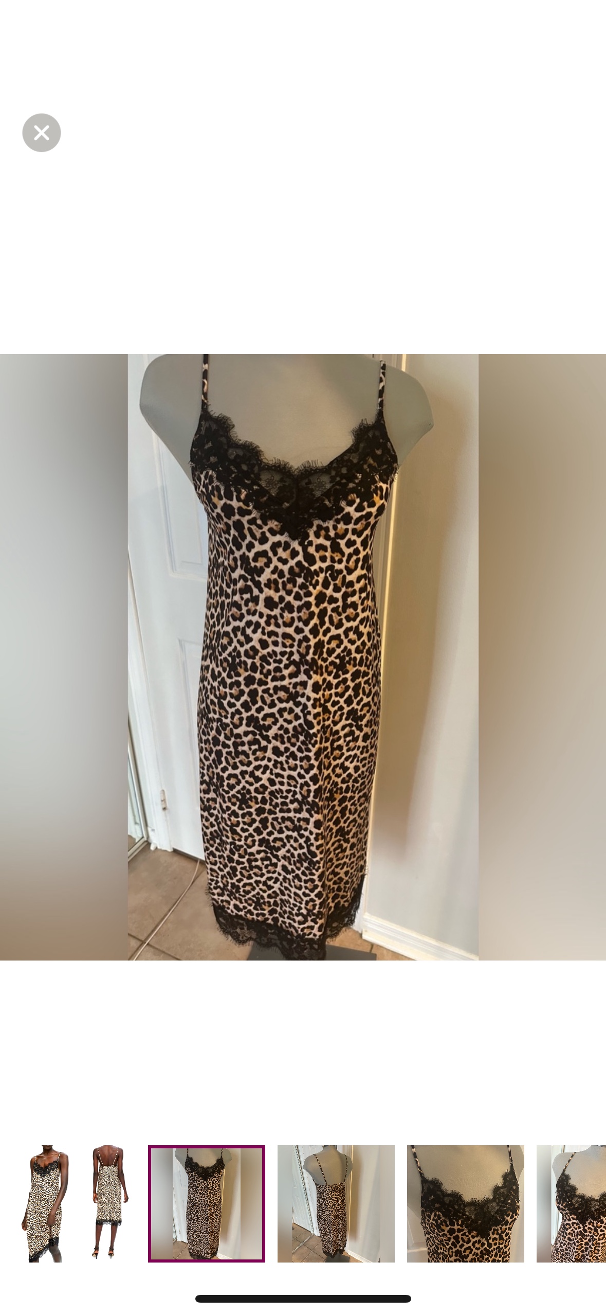 Zara Animal Print Slip Dress size small - photo 2