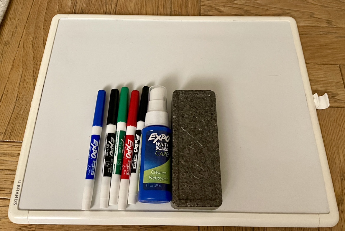 Miscellaneous (Whiteboard, Stapler, Post-its)