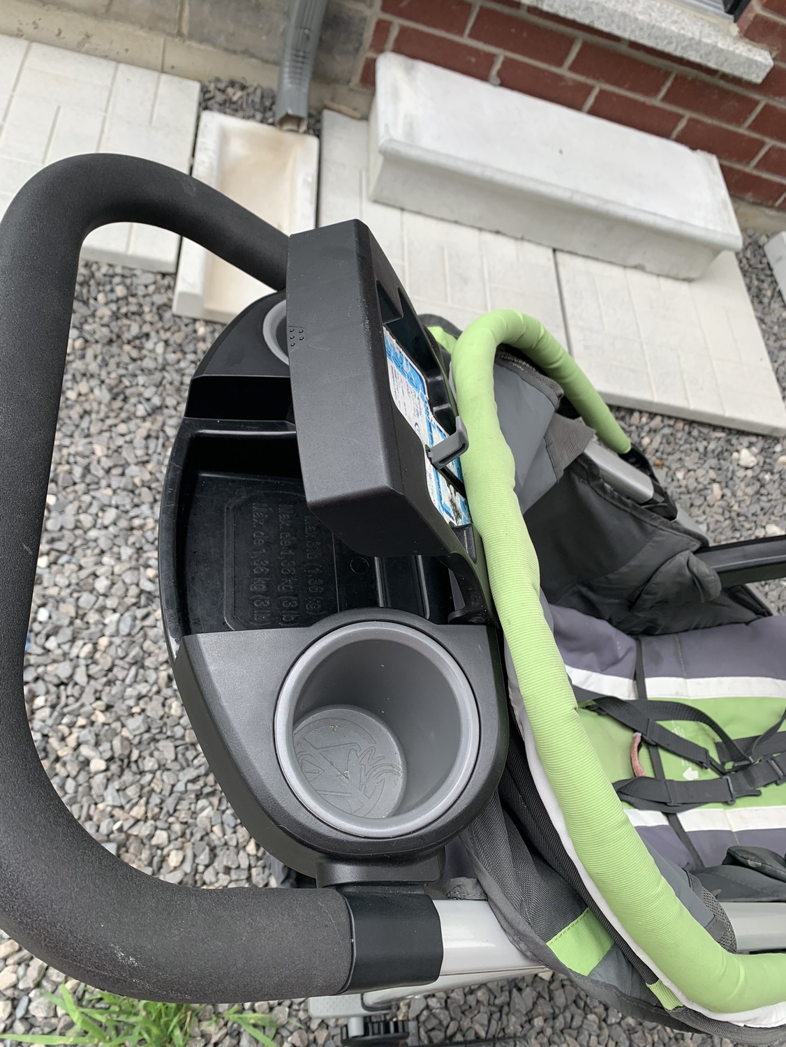 Graco Jogger travel system stroller with Car seat and base - photo 4