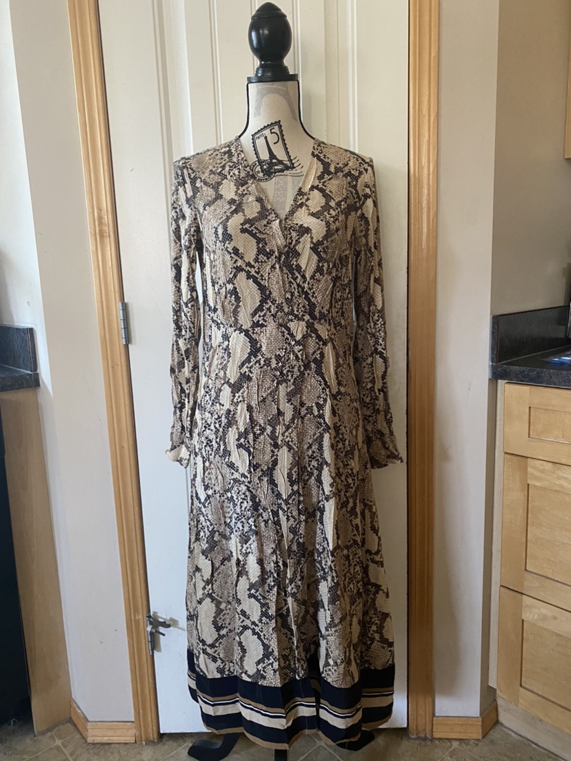 H&M snake print long dress - photo 2