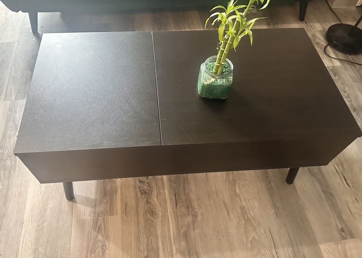 Lift Top Coffee Table with Storage - photo 3