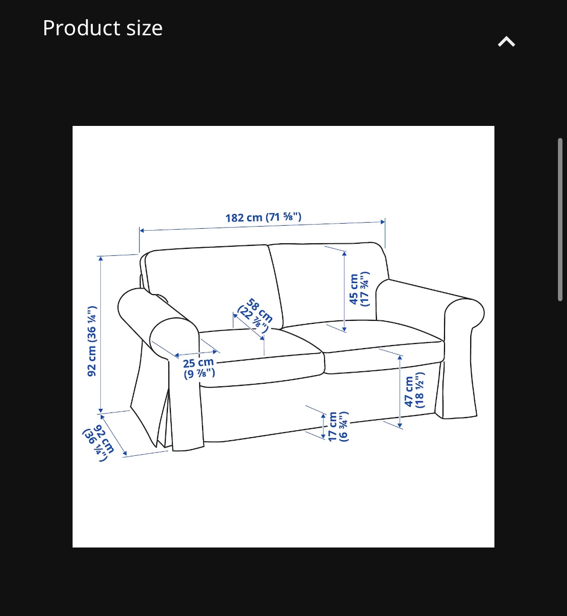 IKEA loveseat couch - photo 2