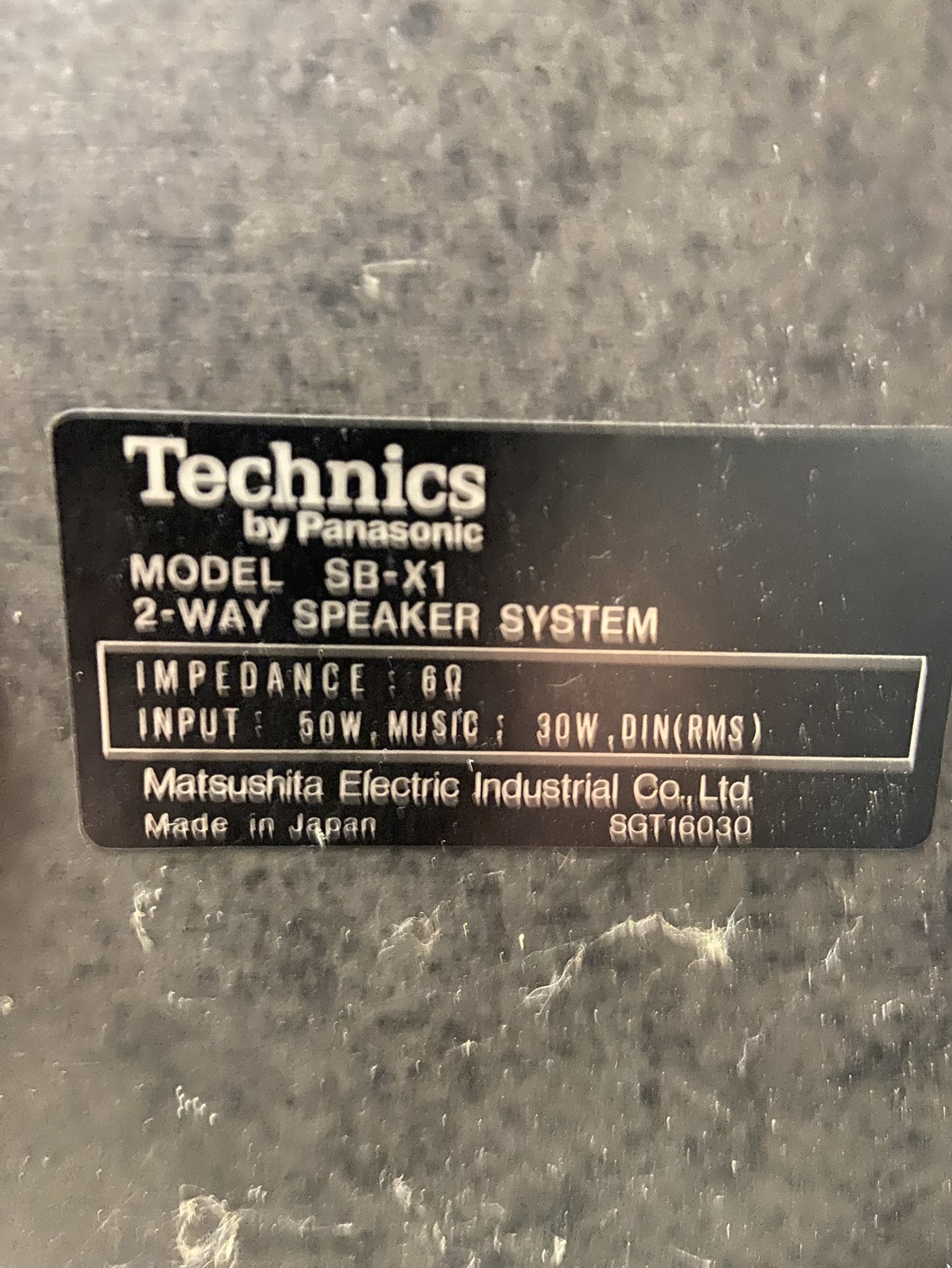 Technics Speaker - photo 2