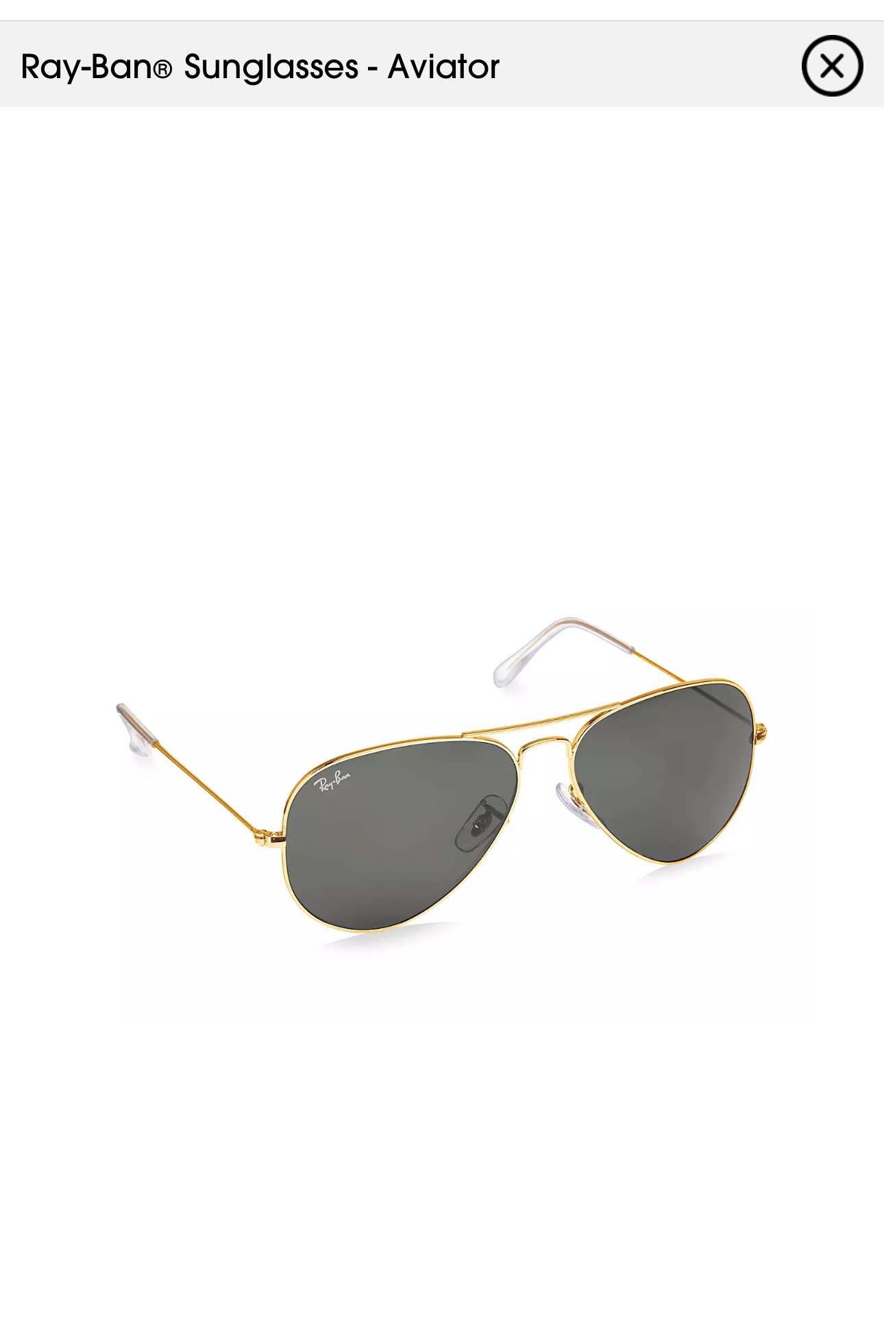 Ray-Ban Pilot