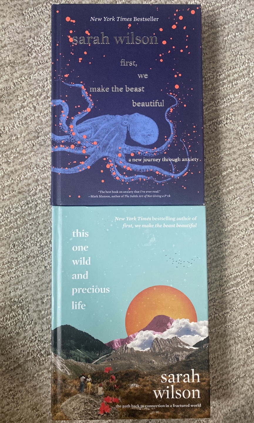 NEW: Sarah Wilson books - $10 for both