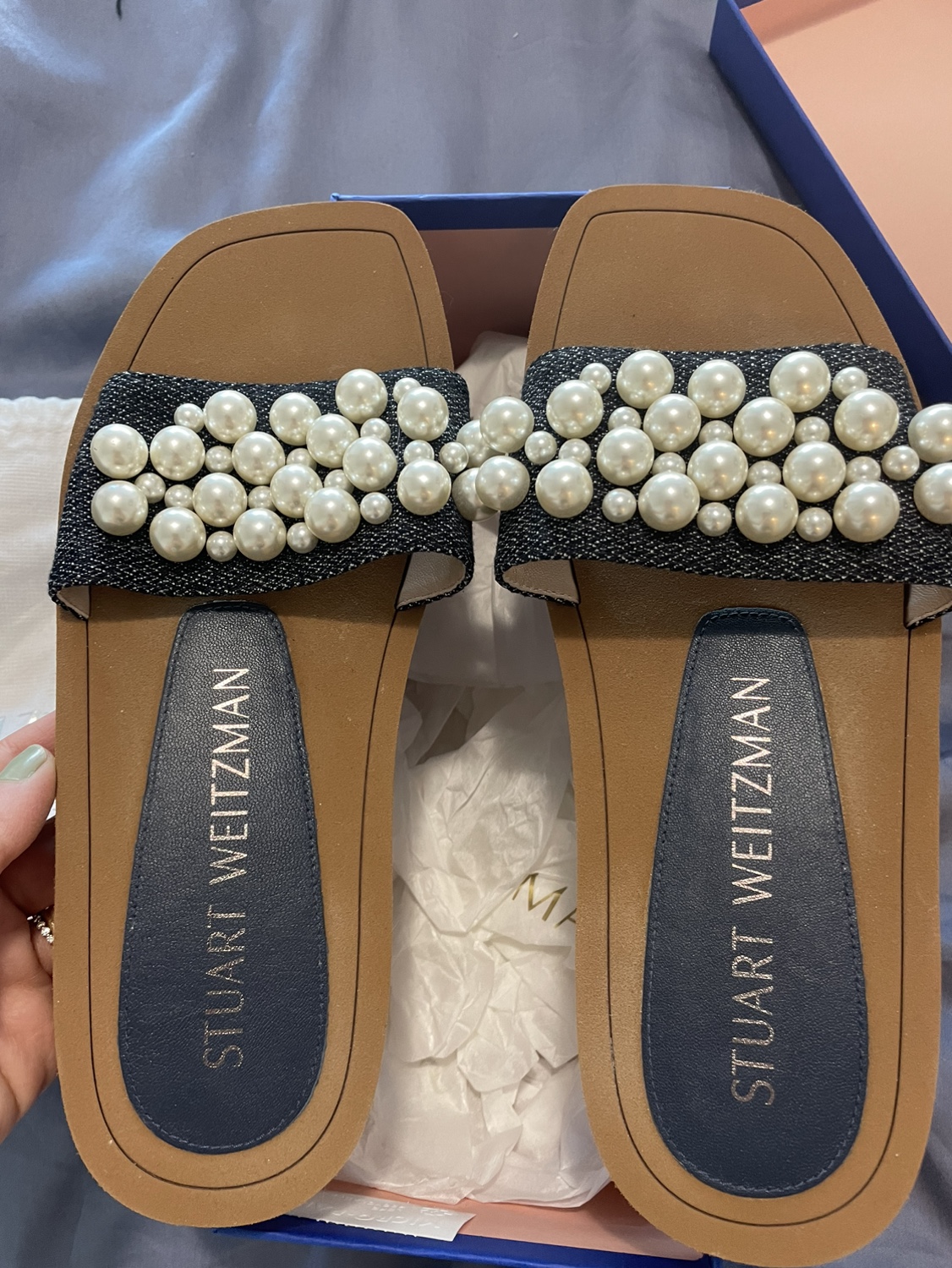 Stuart Weitzman sandals size 38.5 (US 8)