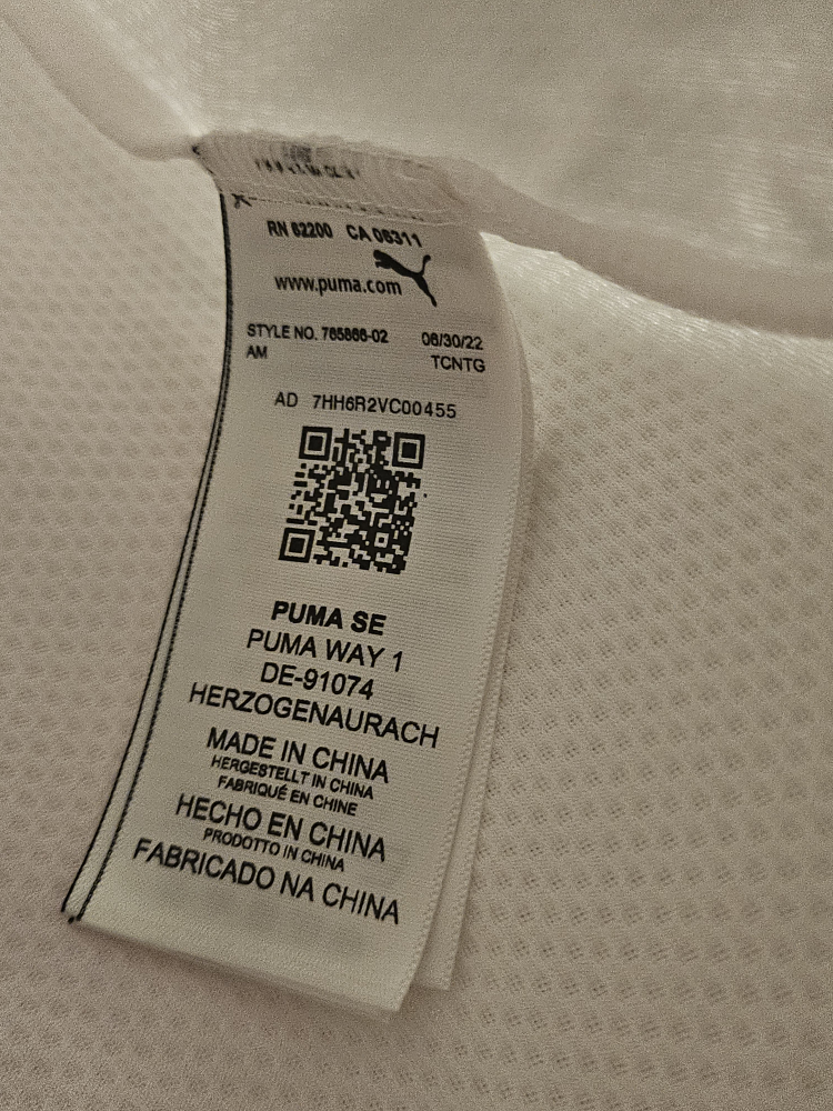 Czech Republic 2022 World Cup Puma Soccer jersey image indicator(3)